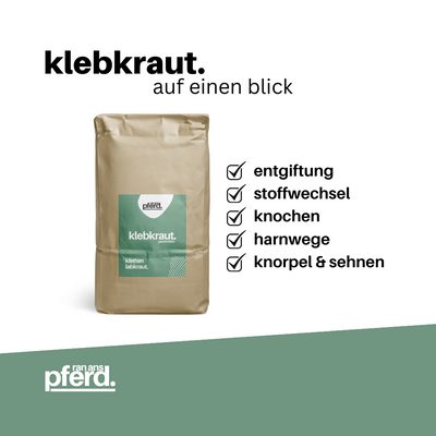 Klebkraut kaufen für Pferde im online Reitshop ran-ans-pferd.de