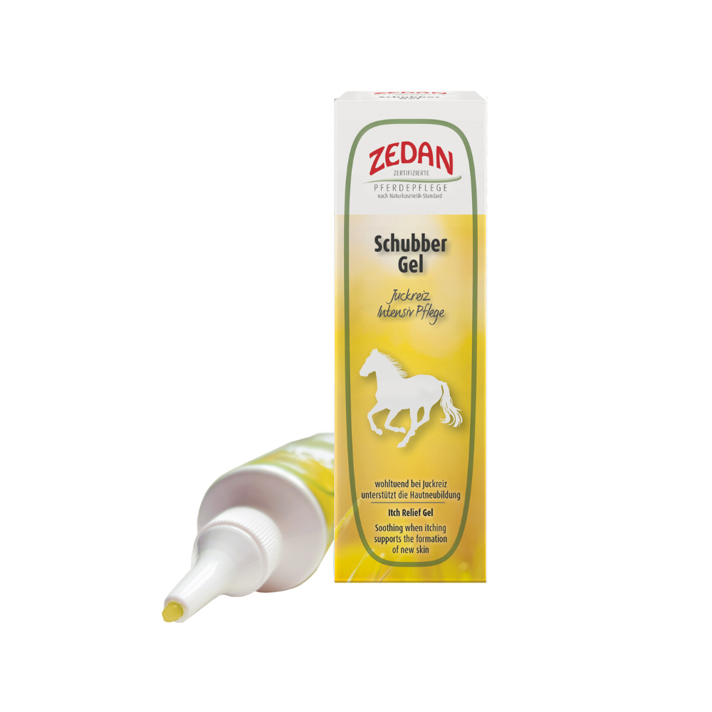 ZEDAN® Schubber Gel für Pferde Pferdepflege und Intensivpflege für Pferde Ponys und alte Pferde im online Reit Shop kaufen ran-ans-pferd.de
